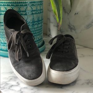 Vince Suede Platform Sneakers